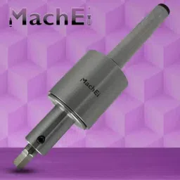 MachEl MT2 Shank Rotary Broach Set with 7 HSS Hex Punches M10x1.5 mm Drawbar Thread (MT2-Hex) image 5