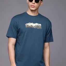 Allen Solly Printed Cotton T-shirt-picture-48