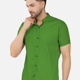 BASE 41 Standard Band Collar Shirt-image-4