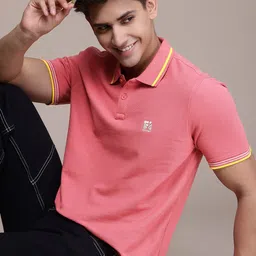 WROGN Polo Collar Pure Cotton T-shirt-image-22