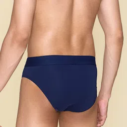 XYXX Pack Of 2 Mid-Rise Cotton Anti Microbial Basic Briefs XYBRF2PCKN782 image 4