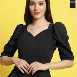 Metronaut Women Pack Of 2 Crop Top-picture-16
