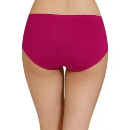 Eleg & Stilance Womens Pack of 3 Assorted Mid-Rise Hipster Briefs image 3