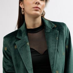 Iconic Printed Single-Breasted Casual Blazers-picture-7