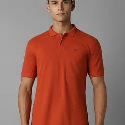 Louis Philippe Jeans Men Polo Collar Slim Fit T-shirt-picture-32