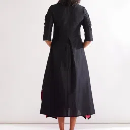 Abhishti Black A-Line Dress image 2