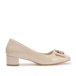 Elle Women's Cream Casual Pumps image 2