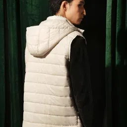 Rare Rabbit Beige Regular Fit Solid Jacket image 2