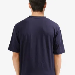 Rare Rabbit Navy Regular Fit Graphic T-Shirt image 2