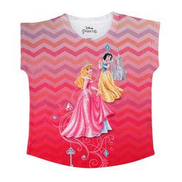 Disney by Wear Your Mind Girls Pink Disney Princess Printed Top-picture-19