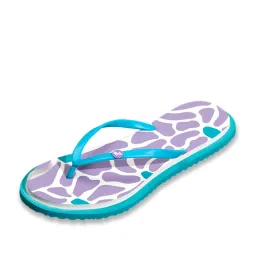 Neemans Women's Blue Flip Flops image 2