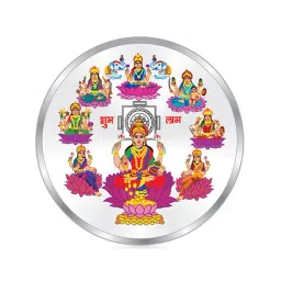 Taraash Goddess Ashtalakshmi 999 20gm Silver Coin by ACPL-picture-10