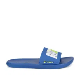 Rider Men's SPEED GRAPHICS Cobalt Blue Slides-image-26