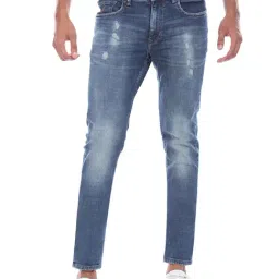 U.S. Polo Assn. Blue Distressed Jeans - Flexi Collection-picture-38