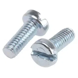 RS PRO Slot Cheese Steel Machine Screw DIN 84 M4x10 mm, 5466225 (Bag of 100 pcs)-image-86