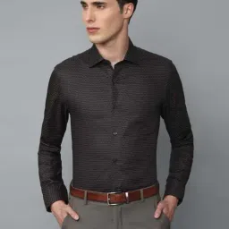 Louis Philippe Gods & Kings Black Cotton Regular Fit Printed Shirt-picture-33