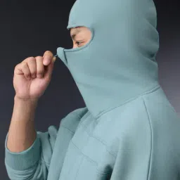 The Souled Store Green Solid Relaxed Fit Sweatshirt image 5