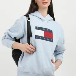 Tommy Hilfiger Women Typography Printed Hooded Sweatshirt-picture-25