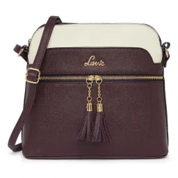 Lavie Wine Solid Sling Handbag image 2