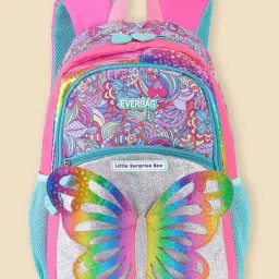 Little Surprise Box Pink Printed Backpack image 2