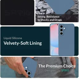 Sprig Back Cover for SAMSUNG GALAXY S24 FE 5G (Blue) image 2