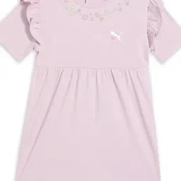 Puma Girls Pink Printed Dress-image-11