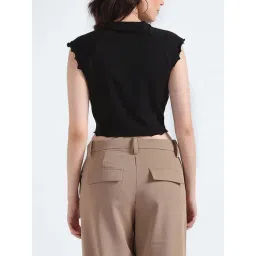 Tommy Hilfiger Black Regular Fit T-Shirt image 2