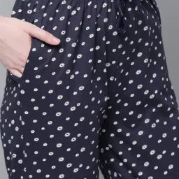 Kryptic Navy Printed Pyjamas image 4