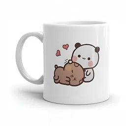 Mr UVD White Graphic Printed Matte Ceramic Mug-350ml-picture-11