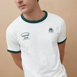 Kappa White Regular Fit T-Shirt-picture-15