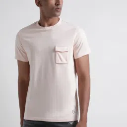 Iconic Pink Regular Fit T-Shirt-image-97