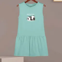 HELLCAT Girls Sea Green Printed Dresses-picture-26