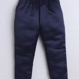 Fourfolds Boys Navy Blue Indowestern Sets image 5