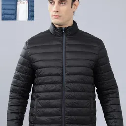Cantabil Men Reversible Puffer Winter Jacket-image-27