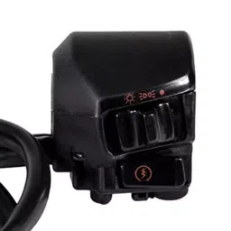 Uno Minda Handle Bar Switch - Right Side - Self Start - 5 Pin Male Coupler, 2 Short Wires for Hero Karizma ZMR (Black) (SW-0660Ae) image 3