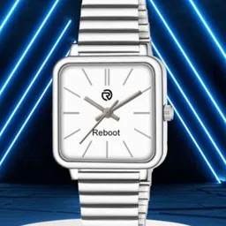 REBOOT Men Printed Dial & Stainless Steel Analogue Watch New52_152 Chuan White-image-79