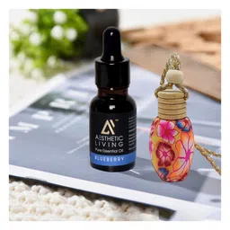 Aesthetic Living Car Aromatizer/ Diffuser Bottle with Blue Berry Essential Oil - 15ml image 3