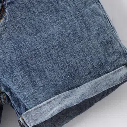 Kookie Kids Shorts with Laces - Blue image 5