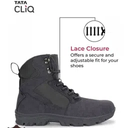 hoversoul Hoversole Men's Warrior Grey Derby Boots image 2