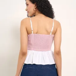 Honey By Pantaloons Winsome Orchid Cotton Slim Fit Top image 2