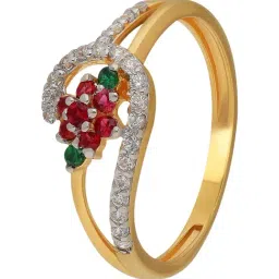 Malabar Gold and Diamonds 22K (916) BIS Hallmark Yellow Gold Ring for Women-picture-12