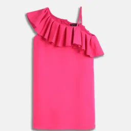 Allen Solly Girls Pink Dress-image-41