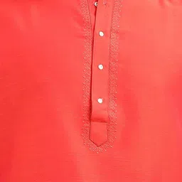 TATTVA Men Embroidered Thread Work Kurta image 3