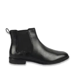 Mochi Men's Black Chelsea Boots image 2