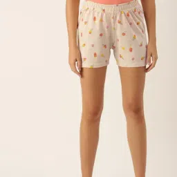 Clt.s Peach Printed Shorts-picture-17