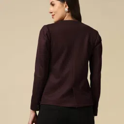 TAHVO Maroon Blazer image 2