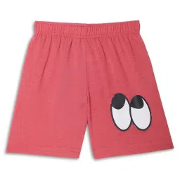 Vimal Jonney Kids Green & Pink Printed Shorts (Pack of 2) image 2