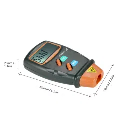 generic Real Instruments Digital LCD Laser Non Contact Photo Tachometer  Speed Meter Tester DT-2234C+ image 4