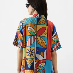 The Souled Store Multicolor Printed Shirt image 2
