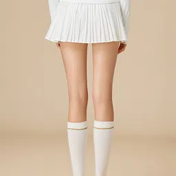 LULU & SKY Pleated Mini Skort image 2